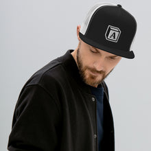 Load image into Gallery viewer, &#39;A&#39; Block Trucker Cap
