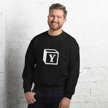 Load image into Gallery viewer, 'Y' Block Monogram Unisex Sweatshirt