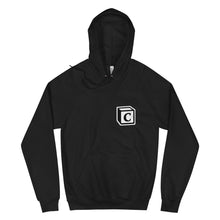 Load image into Gallery viewer, 'C' Block Monogram Raglan Fleece Hoodie, Unisex