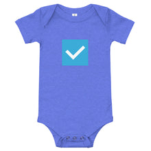 Load image into Gallery viewer, Checkbox (Done) Block Short-Sleeve Infant Bodysuit
