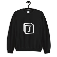 Load image into Gallery viewer, &#39;J&#39; Block Monogram Unisex Sweatshirt
