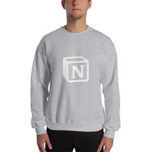 Load image into Gallery viewer, 'N' Block Monogram Unisex Sweatshirt