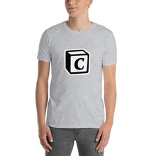 Load image into Gallery viewer, 'C' Block Monogram Short-Sleeve Unisex T-Shirt