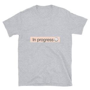 'In Progress' Tag T-Shirt
