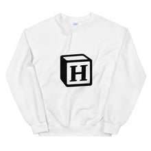 Load image into Gallery viewer, 'H' Block Monogram Unisex Sweatshirt