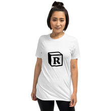 Load image into Gallery viewer, 'R' Block Monogram Short-Sleeve Unisex T-Shirt
