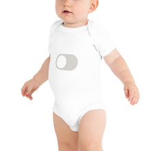 Load image into Gallery viewer, Dark Mode Switch On/Off Short-Sleeve Infant Bodysuit