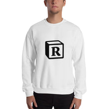 Load image into Gallery viewer, 'R' Block Monogram Unisex Sweatshirt