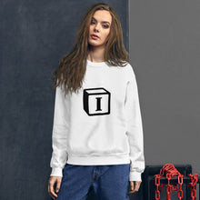 Load image into Gallery viewer, 'I' Block Monogram Unisex Sweatshirt