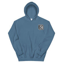 Load image into Gallery viewer, 'C' Block Embroidered Monogram Heavy Blend Hoodie, Unisex