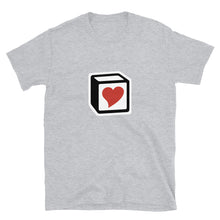 Load image into Gallery viewer, Heart Block T-Shirt - Red Heart