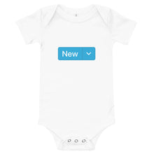 Load image into Gallery viewer, &#39;New&#39; Short-Sleeve Infant Bodysuit
