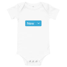 Load image into Gallery viewer, 'New' Short-Sleeve Infant Bodysuit