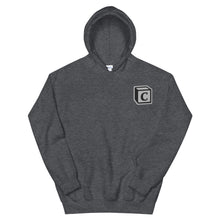 Load image into Gallery viewer, 'C' Block Embroidered Monogram Heavy Blend Hoodie, Unisex
