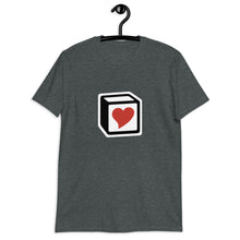 Load image into Gallery viewer, Heart Block T-Shirt - Red Heart
