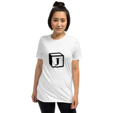 Load image into Gallery viewer, 'J' Block Monogram Short-Sleeve Unisex T-Shirt