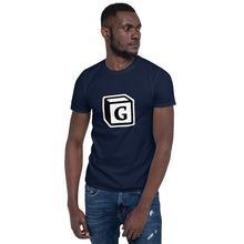 Load image into Gallery viewer, 'G' Block Monogram Short-Sleeve Unisex T-Shirt
