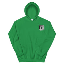 Load image into Gallery viewer, 'C' Block Embroidered Monogram Heavy Blend Hoodie, Unisex