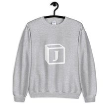 Load image into Gallery viewer, &#39;J&#39; Block Monogram Unisex Sweatshirt
