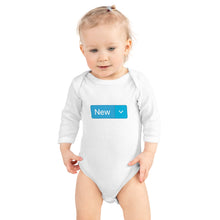 Load image into Gallery viewer, &#39;New&#39; Long-Sleeve Infant Bodysuit
