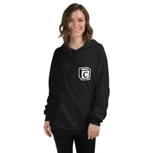 Load image into Gallery viewer, 'C' Block Monogram Raglan Fleece Hoodie, Unisex