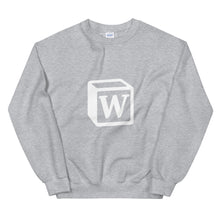 Load image into Gallery viewer, 'W' Block Monogram Unisex Sweatshirt