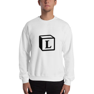'L' Block Monogram Unisex Sweatshirt
