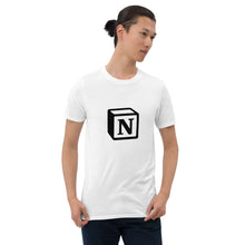 Load image into Gallery viewer, 'N' Block Monogram Short-Sleeve Unisex T-Shirt
