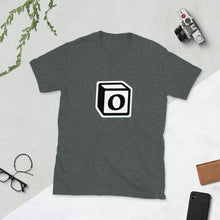 Load image into Gallery viewer, 'O' Block Monogram Short-Sleeve Unisex T-Shirt
