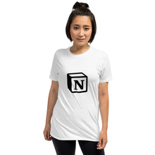 Load image into Gallery viewer, 'N' Block Monogram Short-Sleeve Unisex T-Shirt