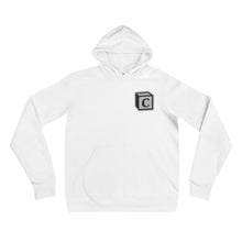 Load image into Gallery viewer, 'C' Block Embroidered Monogram Pullover Hoodie, Unisex
