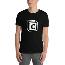 Load image into Gallery viewer, 'C' Block Monogram Short-Sleeve Unisex T-Shirt