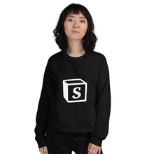 Load image into Gallery viewer, 'S' Block Monogram Unisex Sweatshirt