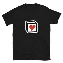Load image into Gallery viewer, Heart Block T-Shirt - Red Heart