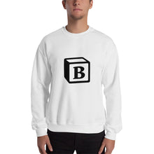 Load image into Gallery viewer, 'B' Block Monogram Unisex Sweatshirt