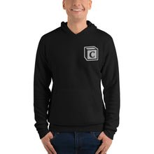 Load image into Gallery viewer, 'C' Block Embroidered Monogram Pullover Hoodie, Unisex