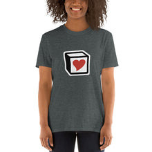 Load image into Gallery viewer, Heart Block T-Shirt - Red Heart
