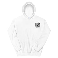 Load image into Gallery viewer, 'C' Block Embroidered Monogram Heavy Blend Hoodie, Unisex