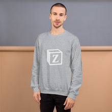 Load image into Gallery viewer, 'Z' Block Monogram Unisex Sweatshirt