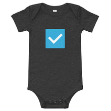 Load image into Gallery viewer, Checkbox (Done) Block Short-Sleeve Infant Bodysuit
