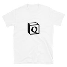 Load image into Gallery viewer, 'Q' Block Monogram Short-Sleeve Unisex T-Shirt