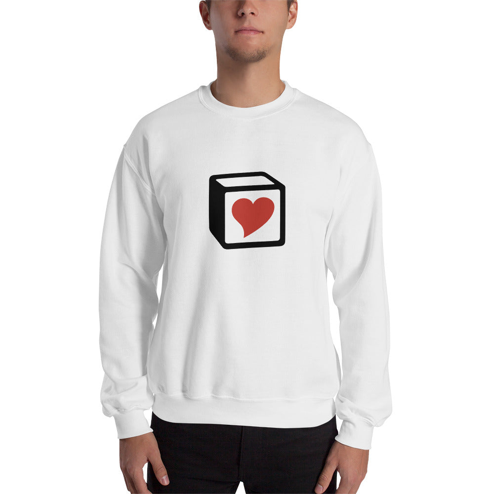 [GRAVER]★DRAWING HEART BACK LOGO SWEATSHIRT GRAVER]☆DRAWING HEART BACK LOGO SWEATSHIRT (GRAVER