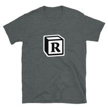 Load image into Gallery viewer, 'R' Block Monogram Short-Sleeve Unisex T-Shirt