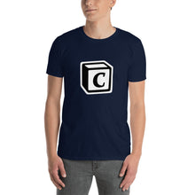 Load image into Gallery viewer, 'C' Block Monogram Short-Sleeve Unisex T-Shirt