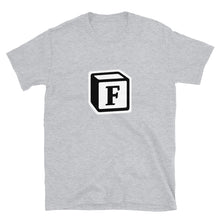 Load image into Gallery viewer, &#39;F&#39; Block Monogram Short-Sleeve Unisex T-Shirt
