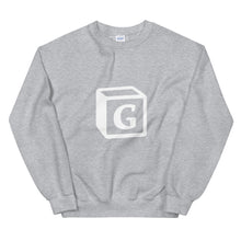 Load image into Gallery viewer, 'G' Block Monogram Unisex Sweatshirt