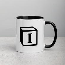 Load image into Gallery viewer, 'I' Block Monogram Mug