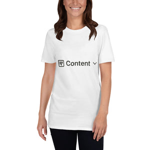 Content Board View T-Shirt