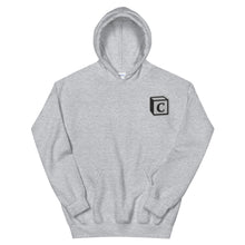 Load image into Gallery viewer, 'C' Block Embroidered Monogram Heavy Blend Hoodie, Unisex