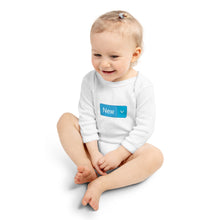 Load image into Gallery viewer, 'New' Long-Sleeve Infant Bodysuit